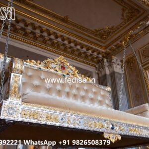 Luxury Swing Design for Stylish Balcony Seating Area No-3738