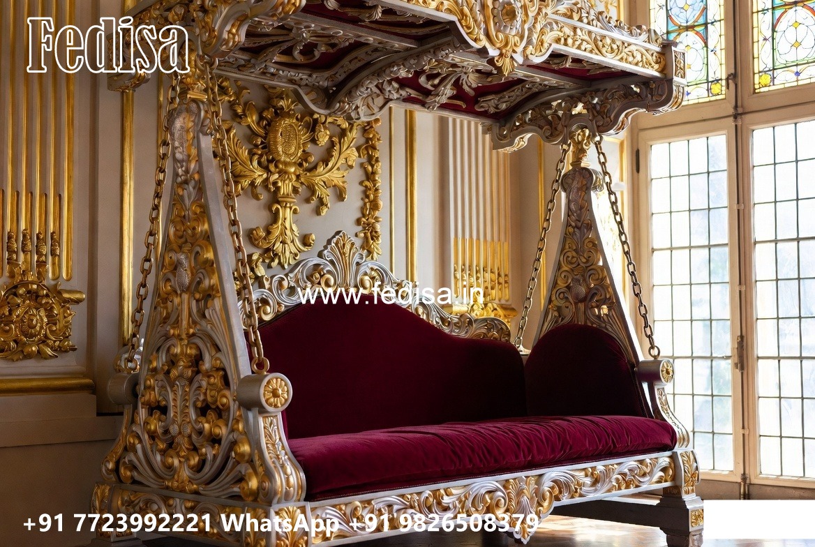 Luxury Swing Design with Decorative Cushion Arrangement No-3770