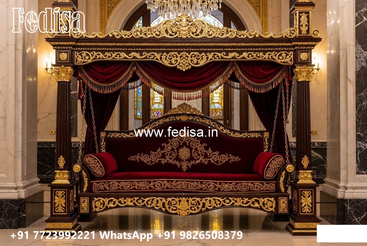Luxury Swing Design with Elegant Wooden Craftsmanship No-3775