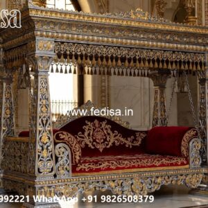 Luxury Swing Design with Rich Wooden Texture Finish No-3788