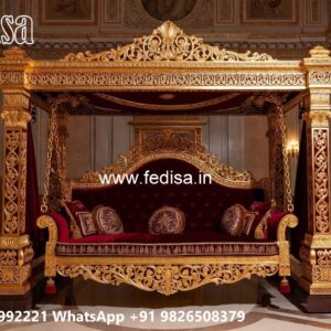 Luxury Swing Design with Decorative Brass Detailing No-3797