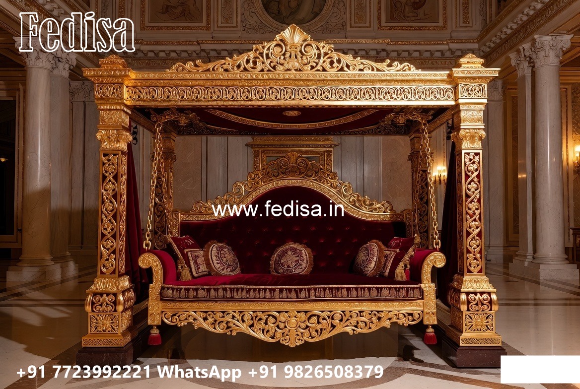 Luxury Swing Design with Decorative Brass Detailing No-3797