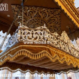 Elegant Classic Swing Design with Wooden Carving Style No-3803