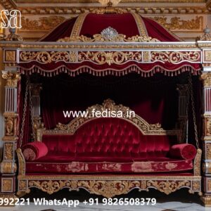 Wooden Classic Swing Design with Elegant Cushion Seating No-3816