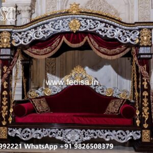 Stylish Royal Swing Design with Decorative Brass Chains No-3906