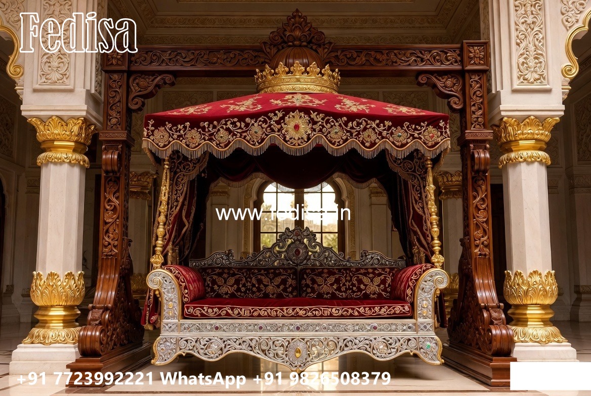 Wooden Royal Swing Design with Artistic Traditional Touch No-3916