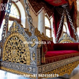 Handcrafted Wood Carving Swing Design for Elegant Living Rooms No-3952