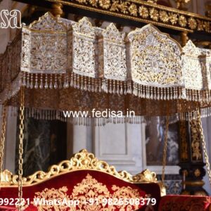 Royal Wood Carving Swing Design for Palace Inspired Homes No-3970
