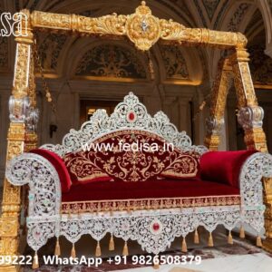 Traditional Wood Carving Swing Design for Heritage Decor No-3987