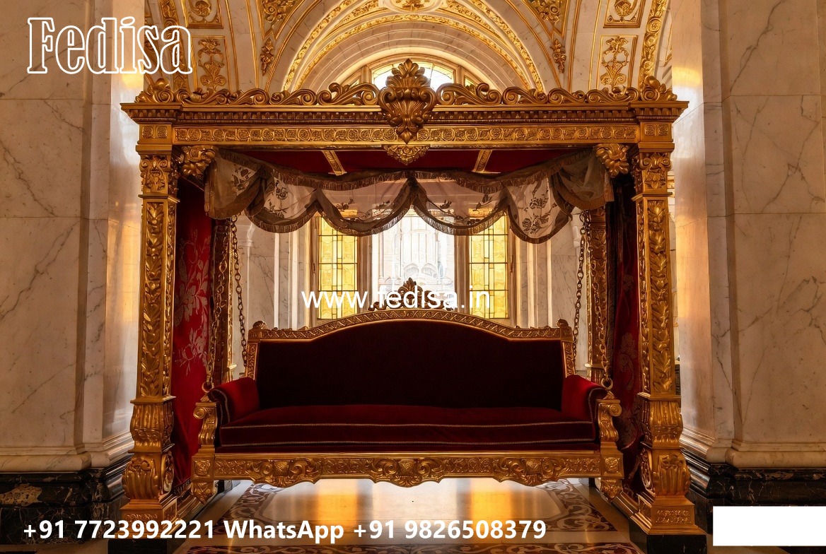 Wood Carving Swing Design Ideas for Luxury Home Makeovers No-3995