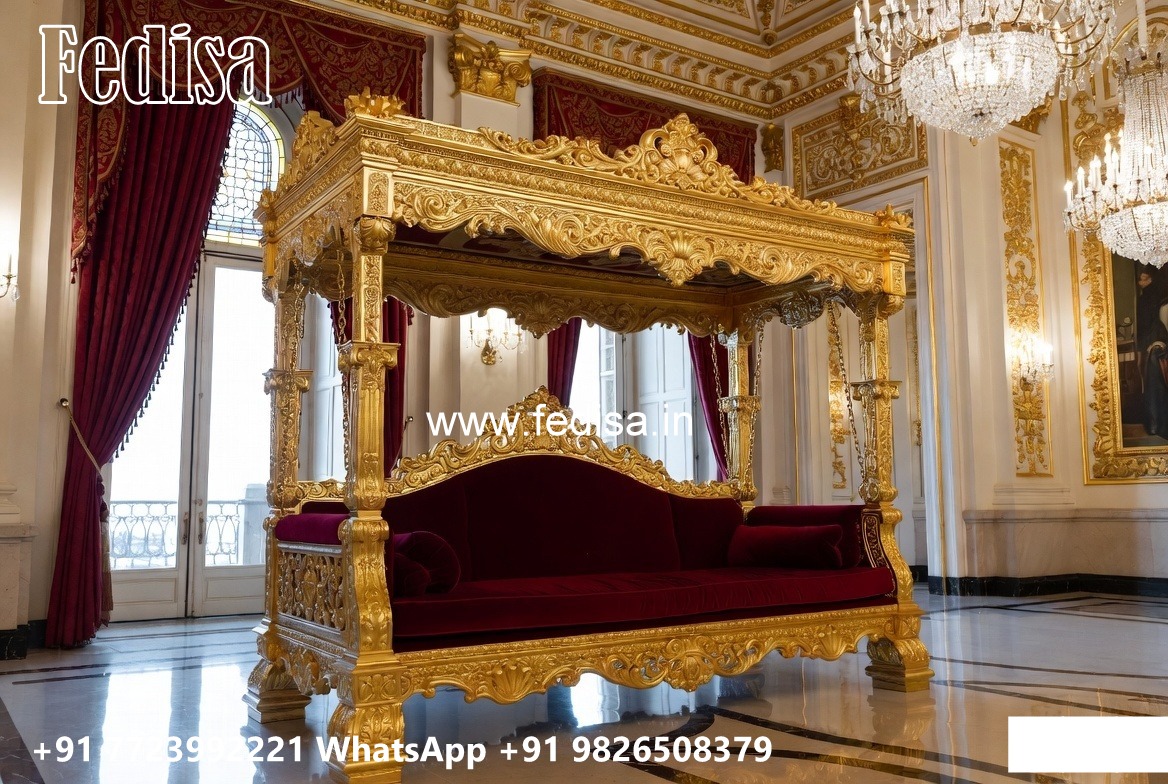 Indoor Wood Carving Swing Design for Comfortable Seating No-4004
