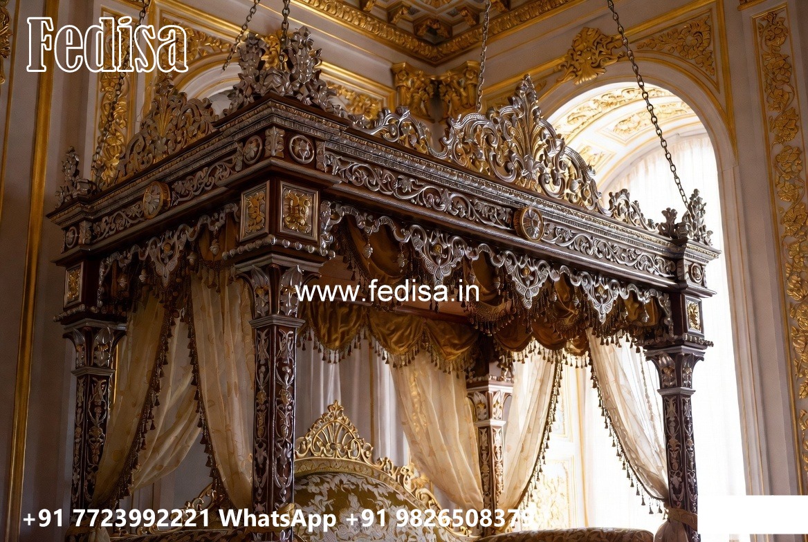 Luxury Wood Carving Swing Design with Elegant Backrest No-4007