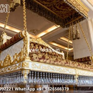 Wood Carving Swing Design with Traditional Wooden Beauty No-4015
