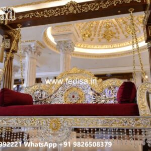 Premium Wood Carving Swing Design for Luxury Hall Decor No-4046