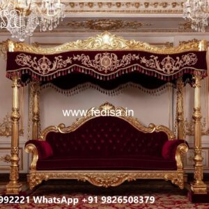 Decorative Wood Carving Swing Design with Stylish Beauty No-4048