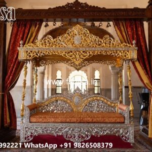 Luxury Wood Carving Swing Design for Sophisticated Home Interiors No-4050