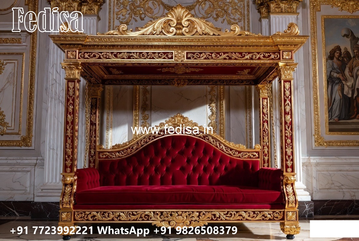 Traditional Wooden Swing Design for Indian Homes No-4053