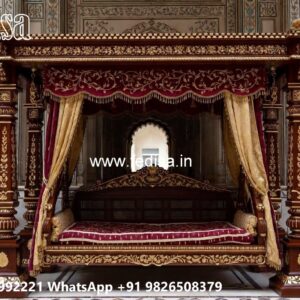 Antique Wooden Swing Design for Traditional Interior Look No-4059