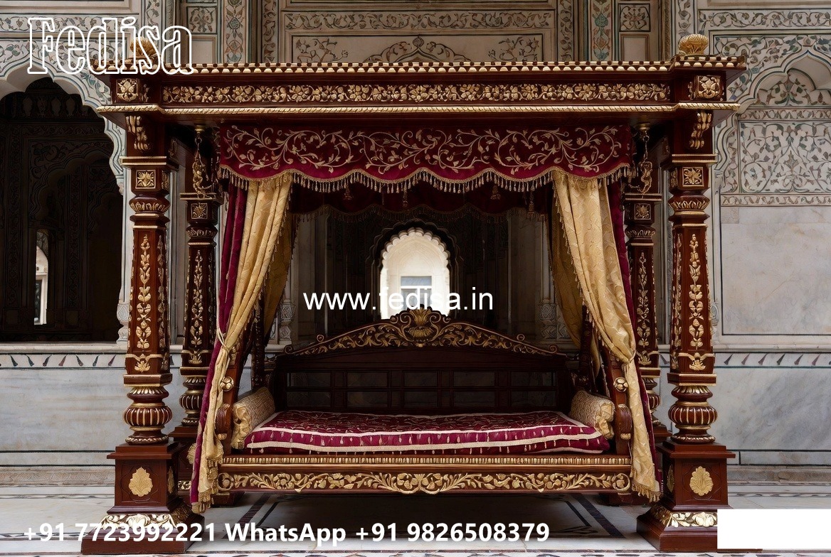 Antique Wooden Swing Design for Traditional Interior Look No-4059