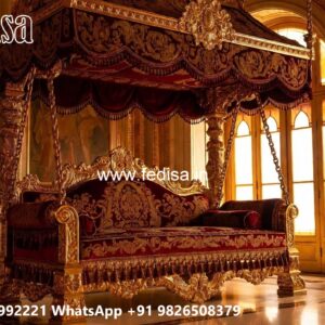 Beautiful Wooden Swing Design for Indoor Relaxing Space No-4063