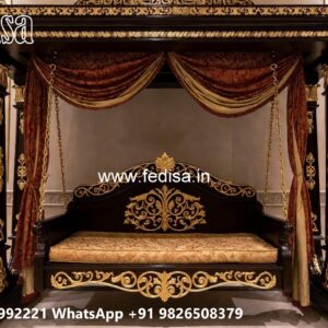 Custom Wooden Swing Design for Premium Home Interiors No-4064