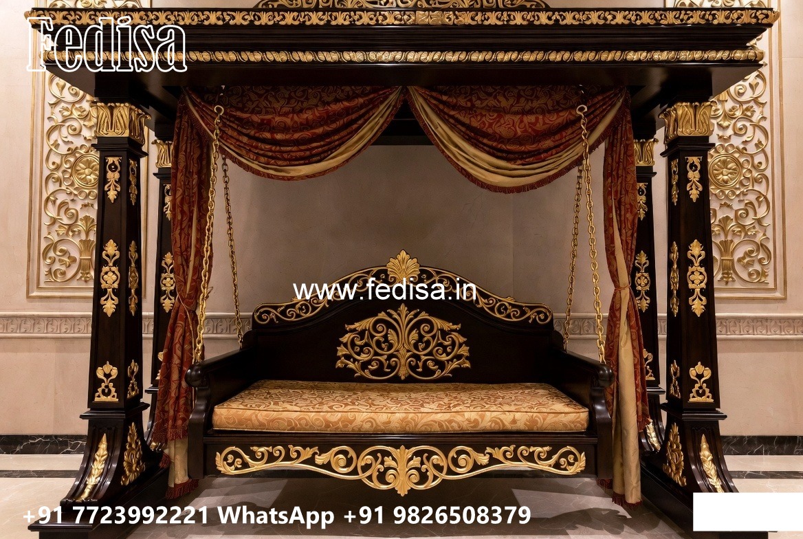 Custom Wooden Swing Design for Premium Home Interiors No-4064