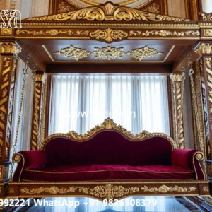 Luxury Teak Wood Swing Design for Elegant Homes No-4067