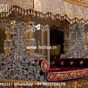 Wooden Swing Design with Traditional Indian Craftsmanship No-4068