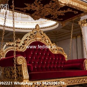 Indoor Wooden Swing Design for Stylish Modern Interiors No-4070