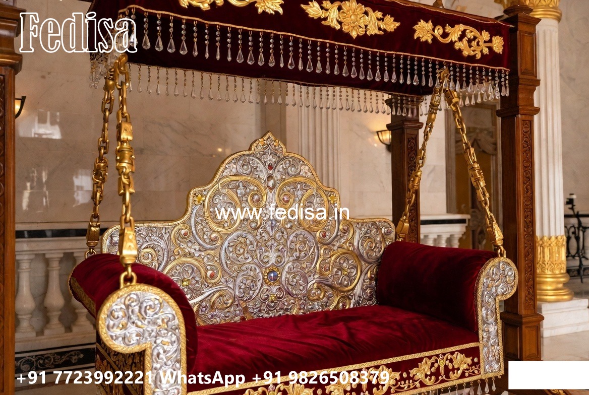 Luxury Handcrafted Wooden Swing Design for Living Room No-4073