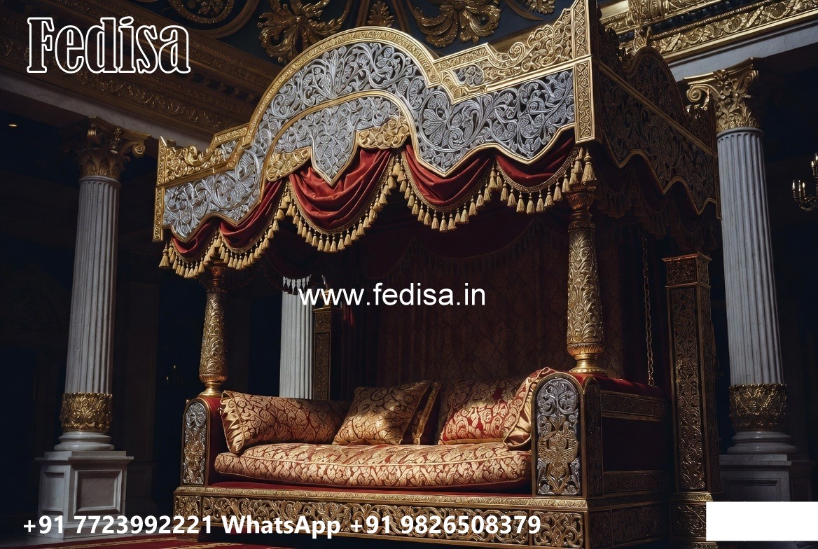 Traditional Jhula Wooden Swing Design for Indian Houses No-4079