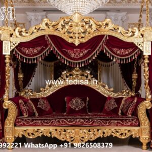 Wooden Swing Design for Peaceful Relaxation Corner No-4080