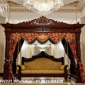 Wooden Swing Design with Classic Traditional Touch No-4084