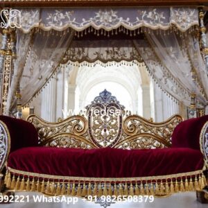 Stylish Wooden Swing Design for Drawing Room Beauty No-4091