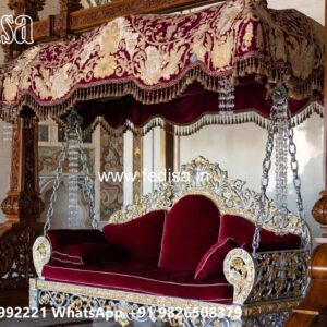 Wooden Swing Design with Royal Heritage Finishing No-4104