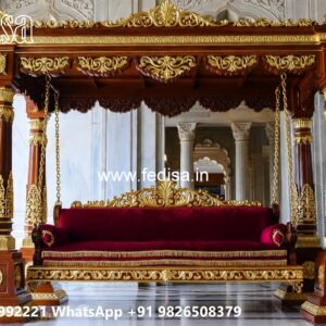 Modern Wooden Swing Design with Contemporary Appeal No-4111