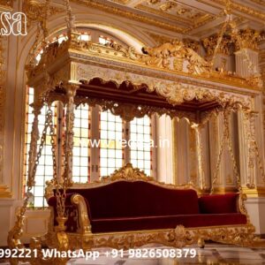 Stylish Wooden Swing Design with Premium Wood Texture No-4122