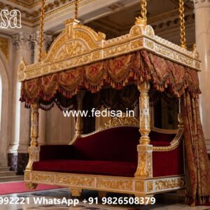 Royal Wooden Swing Design for Palace Style Interiors No-4130
