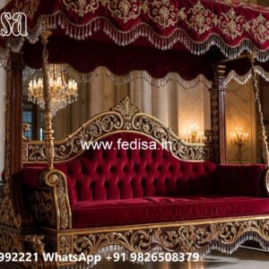 Wooden Swing Design with Beautiful Decorative Finish No-4137