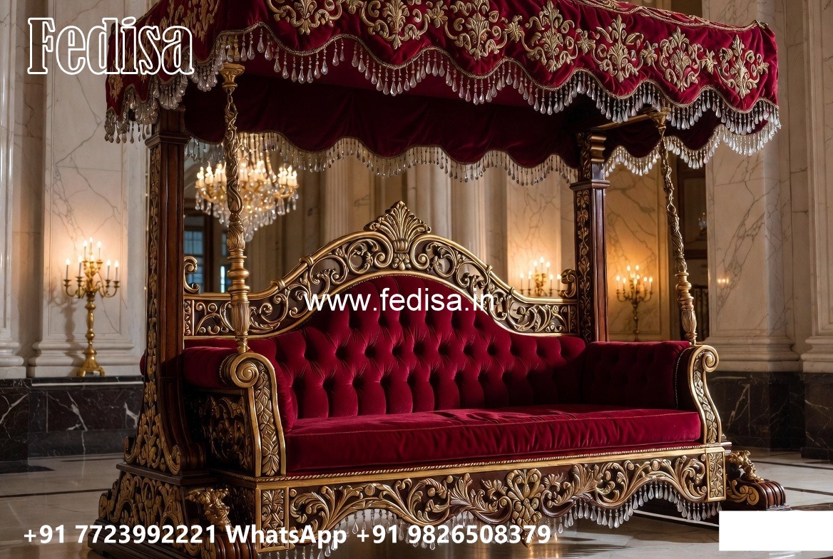 Wooden Swing Design with Beautiful Decorative Finish No-4137