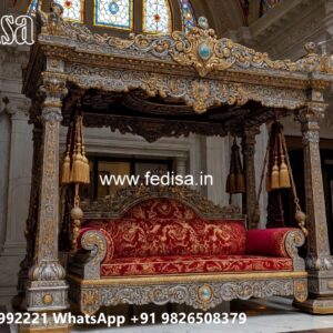 Luxury Swing Design with Artistic Carving Patterns No-4161