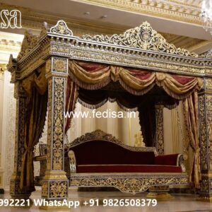 Traditional Luxury Swing Design for Indian Homes No-4183