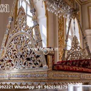 Luxury Swing Design with Decorative Cushion Arrangement No-4220