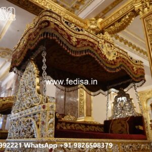 Luxury Swing Design with Rich Wooden Texture Finish No-4238