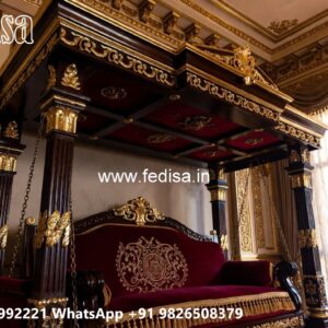 Stylish Royal Swing Design with Decorative Brass Chains No-4356