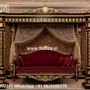 Elegant Royal Swing Design with Decorative Upholstery No-4370