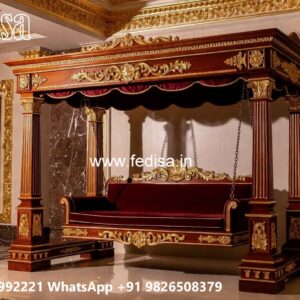 Royal Swing Design with Artistic Wooden Detailing No-4373