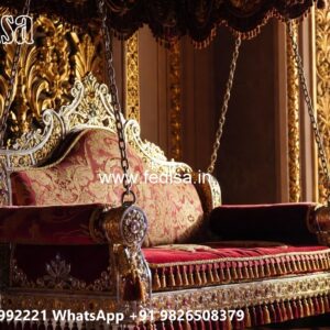 Traditional Royal Swing Design for Indian Home Interiors No-4375