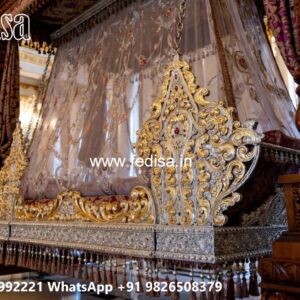 Royal Swing Design with Palace Inspired Wooden Artwork No-4395