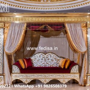 Wood Carving Swing Design Ideas for Luxury Home Interiors No-4401